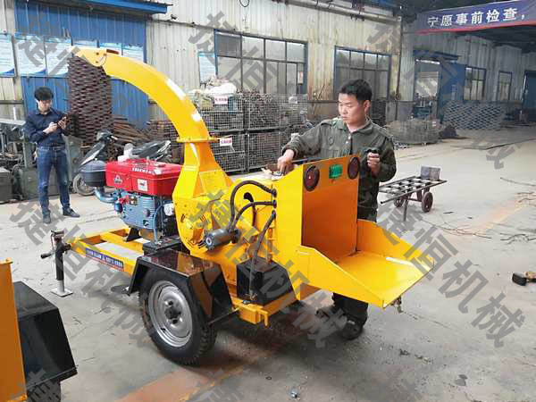 移動式竹子粉碎機